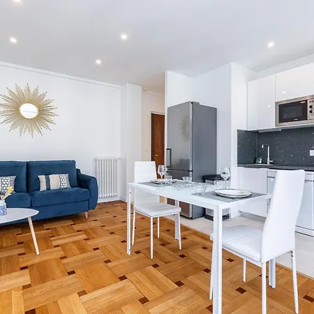 Quiet 1 Bdr Downtown Terrace Ac & Parking 公寓 尼斯