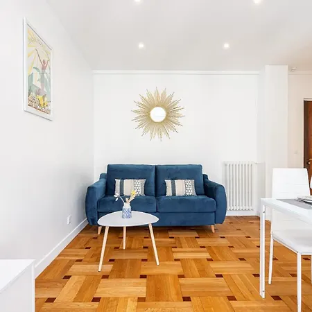 Quiet 1 Bdr Downtown Terrace Ac & Parking 公寓 尼斯