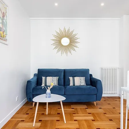 Quiet 1 Bdr Downtown Terrace Ac & Parking Nizza